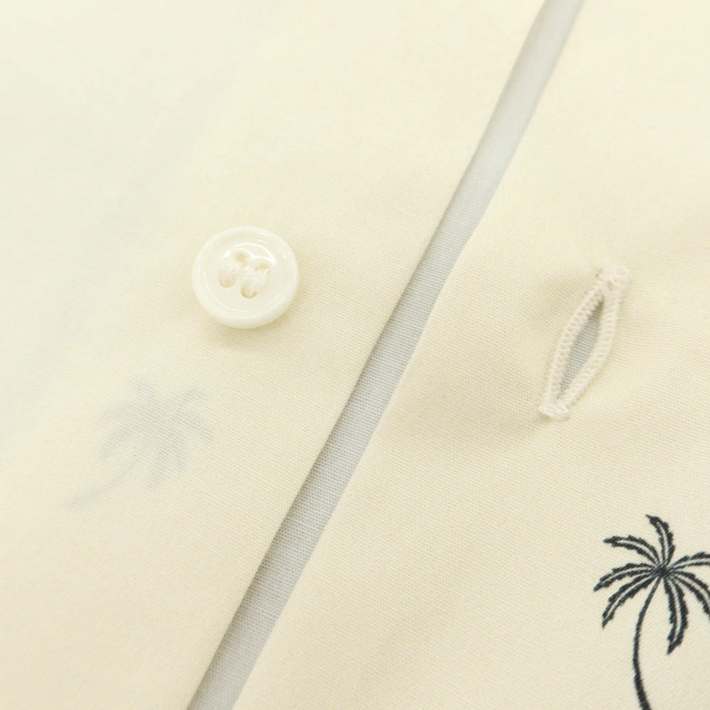 【新品】ヌメロ ヴェントゥーノ N°21 コットン カジュアルシャツ クリーム【 XS 】【 状態ランクN 】【 メンズ 】