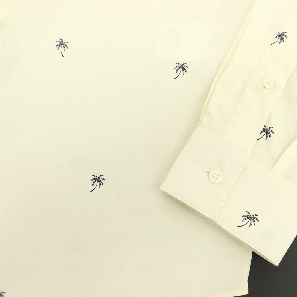 【新品】ヌメロ ヴェントゥーノ N°21 コットン カジュアルシャツ クリーム【 S 】【 状態ランクN 】【 メンズ 】