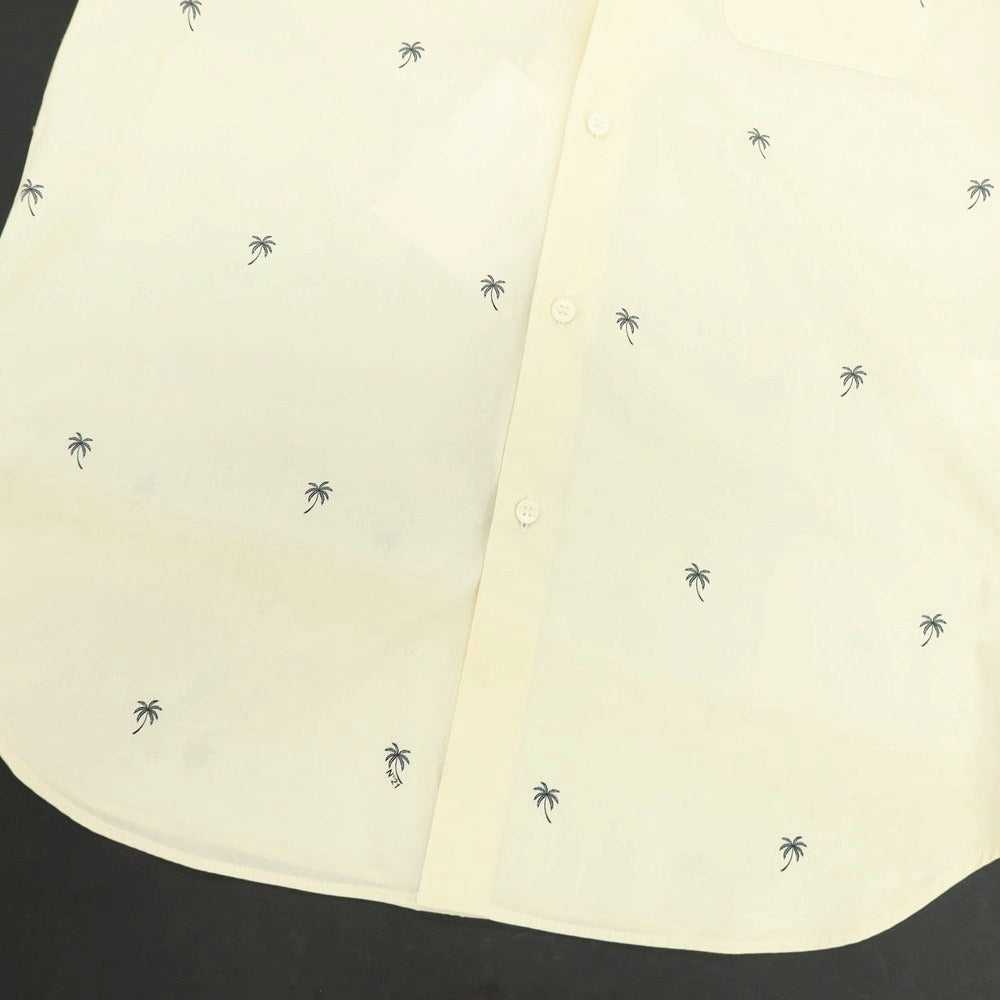 【新品アウトレット】ヌメロ ヴェントゥーノ N°21 コットン カジュアルシャツ クリーム【 M 】【 状態ランクN- 】【 メンズ 】