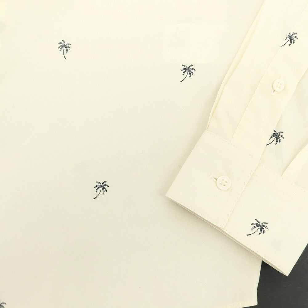 【新品】ヌメロ ヴェントゥーノ N°21 コットン カジュアルシャツ クリーム【 XL 】【 状態ランクN 】【 メンズ 】