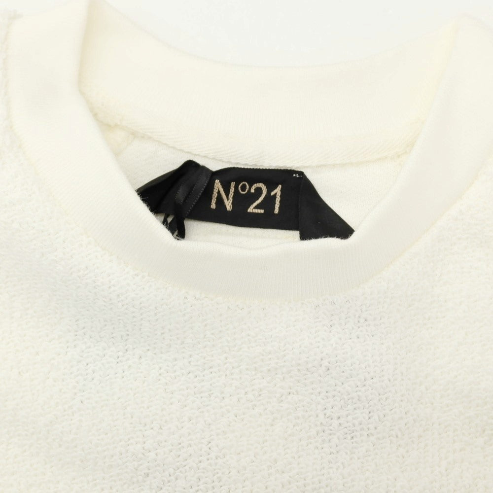 【新品】ヌメロ ヴェントゥーノ N°21 コットン パイル クルーネック 半袖Tシャツ ホワイト【 XXS 】【 状態ランクN 】【 メンズ 】