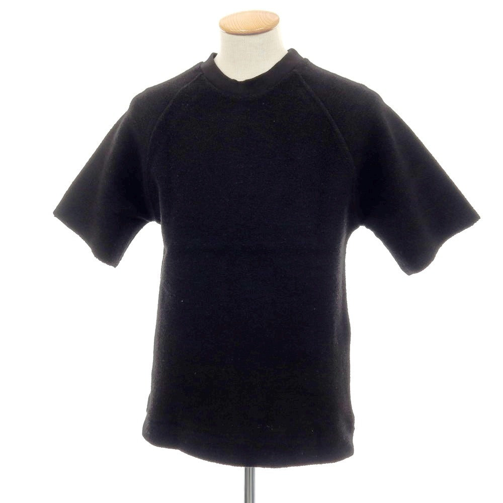 【新品】ヌメロ ヴェントゥーノ N°21 コットン パイル クルーネック 半袖Tシャツ ブラック【 S 】【 状態ランクN 】【 メンズ 】