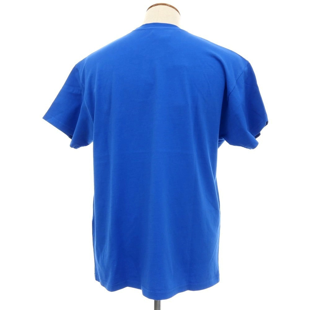 【新品】ヌメロ ヴェントゥーノ N°21 コットン クルーネック 半袖Tシャツ ブルー【 M 】【 状態ランクN 】【 メンズ 】