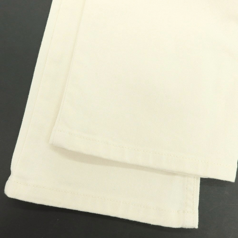 【新品】ヌメロ ヴェントゥーノ N°21 ストレッチ コットン セミフレア 5ポケットパンツ アイボリー【 33 】【 状態ランクN 】【 メンズ 】