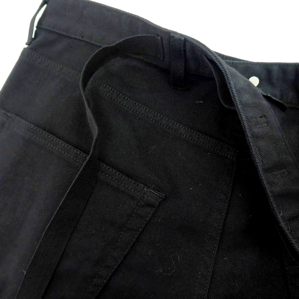 【新品】ヌメロ ヴェントゥーノ N°21 ストレッチ コットン カーゴパンツ ブラック【 48 】【 状態ランクN 】【 メンズ 】