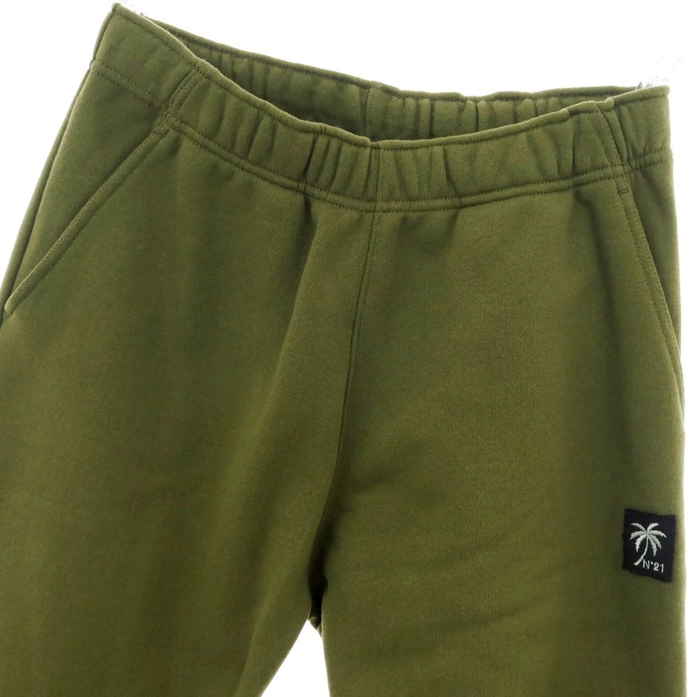 【新品】ヌメロ ヴェントゥーノ N°21 コットン スウェットパンツ オリーブ【 S 】【 状態ランクN 】【 メンズ 】