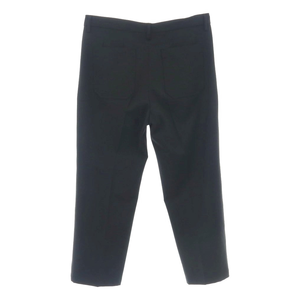 【新品】ヌメロ ヴェントゥーノ N°21 ストレッチ ポリエステルウール カジュアルスラックスパンツ ブラック【 46 】【 状態ランクN 】【 メンズ 】