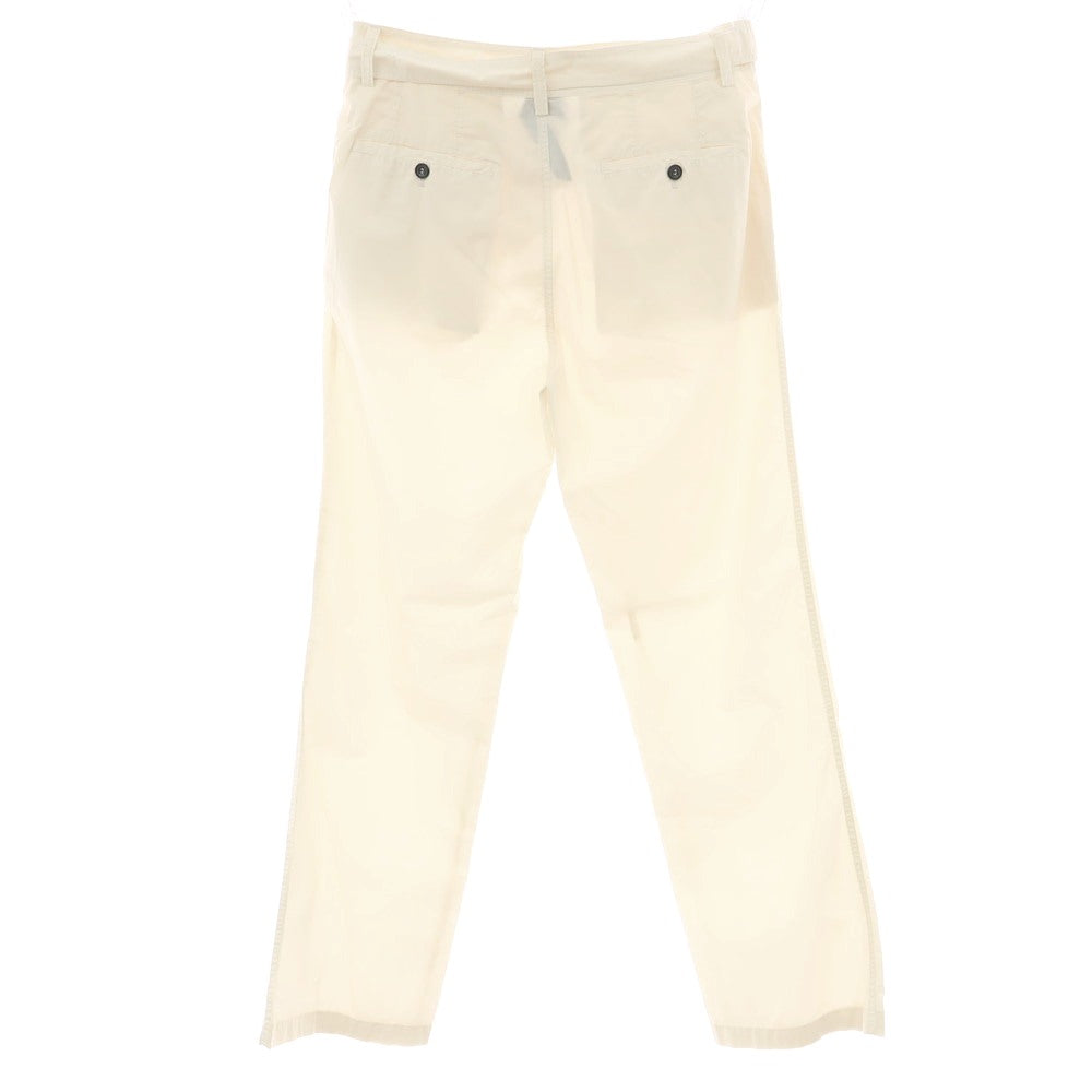 【新品】ヌメロ ヴェントゥーノ N°21 コットン ベルテッドパンツ アイボリー【 46 】【 状態ランクN 】【 メンズ 】