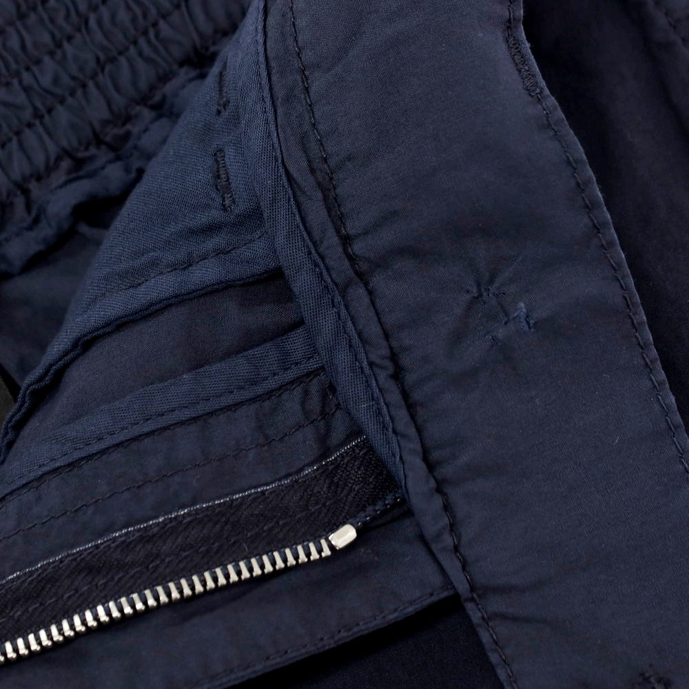 【新品アウトレット】ヌメロ ヴェントゥーノ N°21 コットン バミューダショーツ イージーショートパンツ ネイビー【サイズ44】【 状態ランクN- 】【 メンズ 】