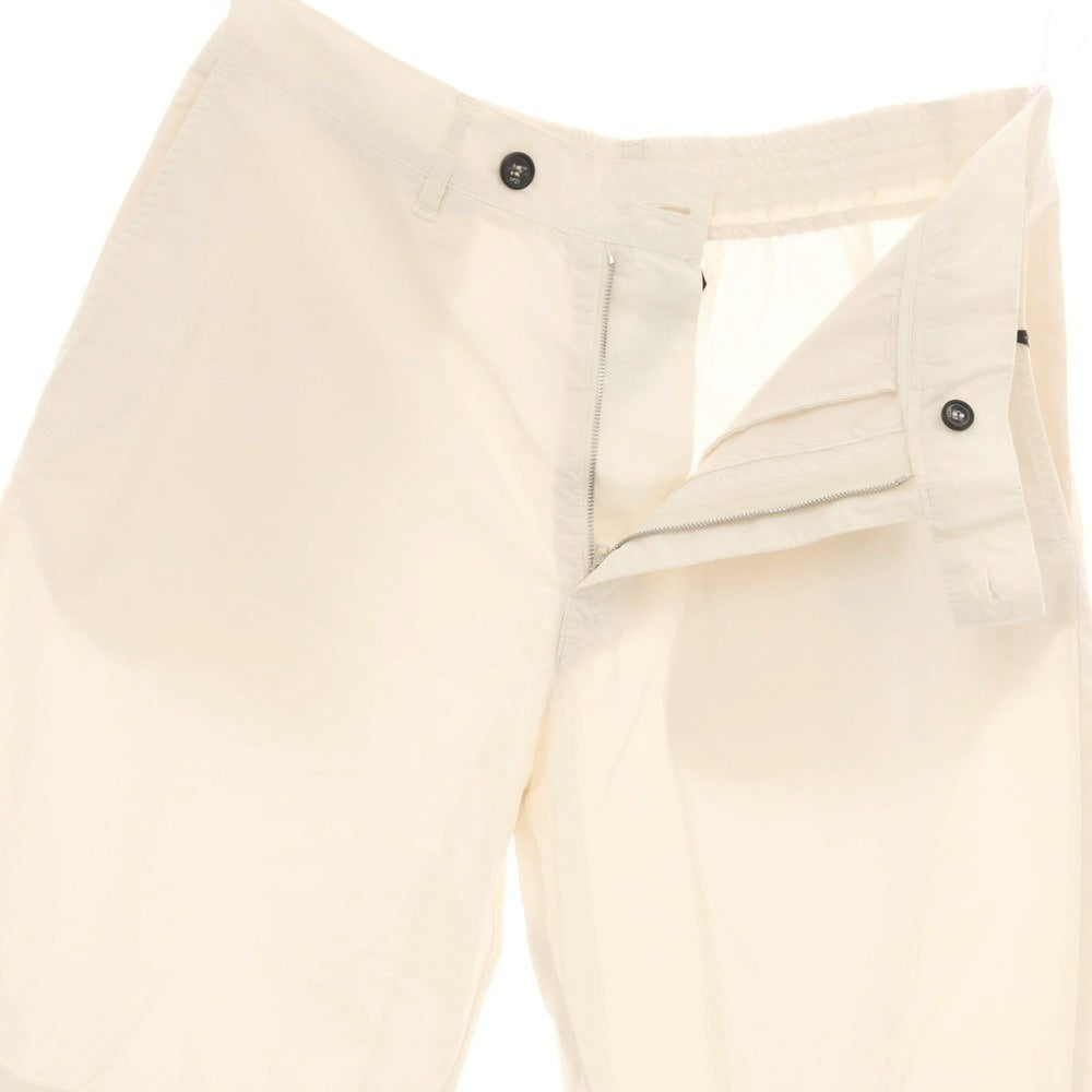 【新品】ヌメロ ヴェントゥーノ N°21 コットン バミューダショーツ イージーショートパンツ アイボリー【サイズ50】【 状態ランクN 】【 メンズ 】