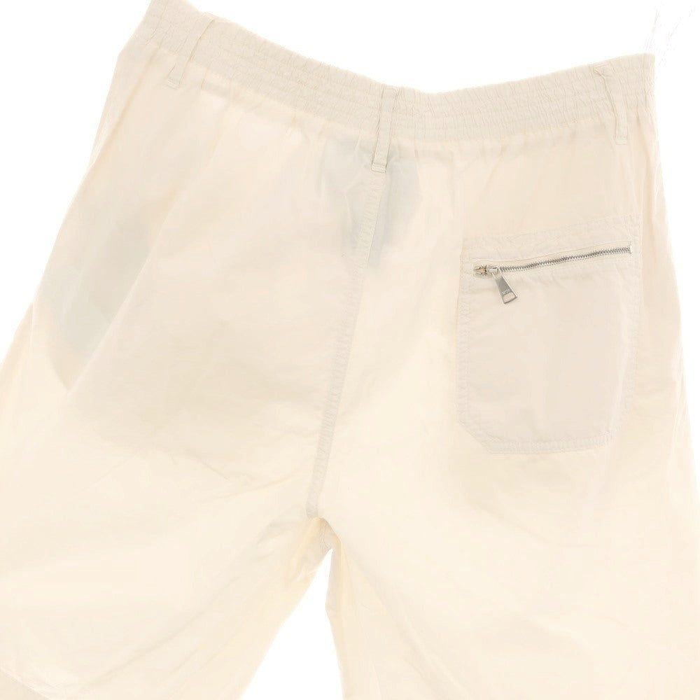 【新品】ヌメロ ヴェントゥーノ N°21 コットン バミューダショーツ イージーショートパンツ アイボリー【サイズ50】【 状態ランクN 】【 メンズ 】