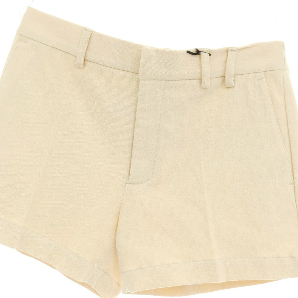 【新品アウトレット】ヌメロ ヴェントゥーノ N°21 ストレッチ コットンウールポリエステル イージーショートパンツ ライトベージュ【サイズ48】【 状態ランクN- 】【 メンズ 】