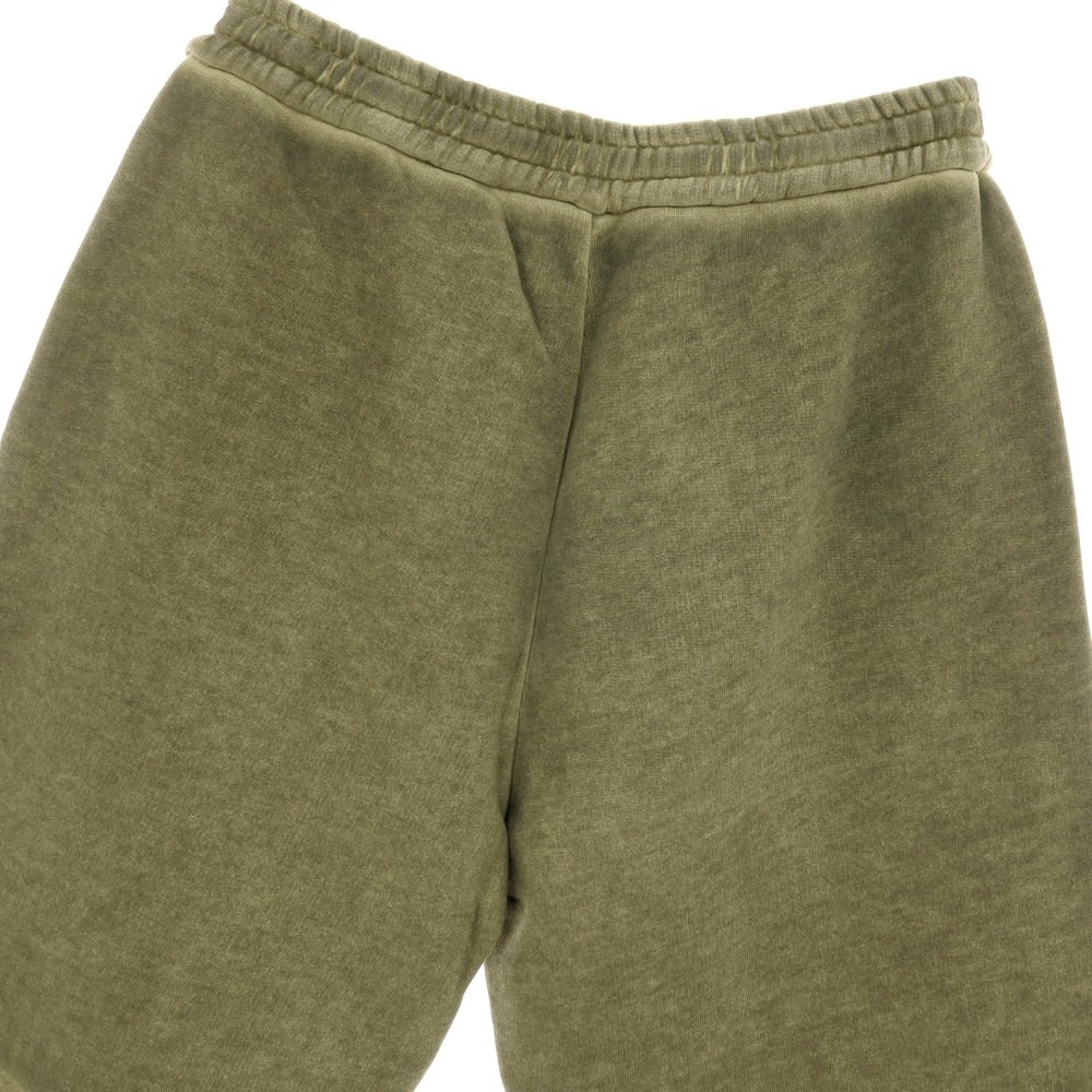 【新品】ヌメロ ヴェントゥーノ N°21 ガーメントダイ コットン スウェット ショートパンツ オリーブ【サイズM】【 状態ランクN 】【 メンズ 】