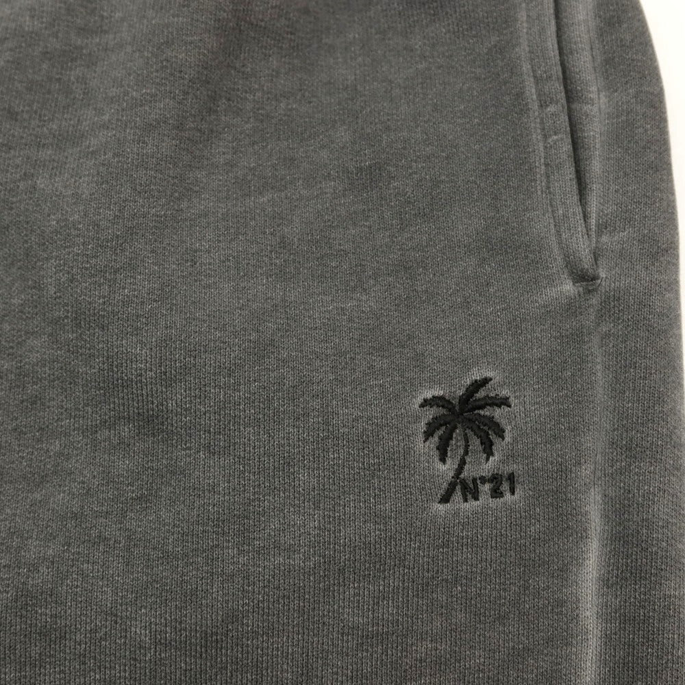 【新品】ヌメロ ヴェントゥーノ N°21 ガーメントダイ コットン スウェット ショートパンツ グレー【サイズS】【 状態ランクN 】【 メンズ 】