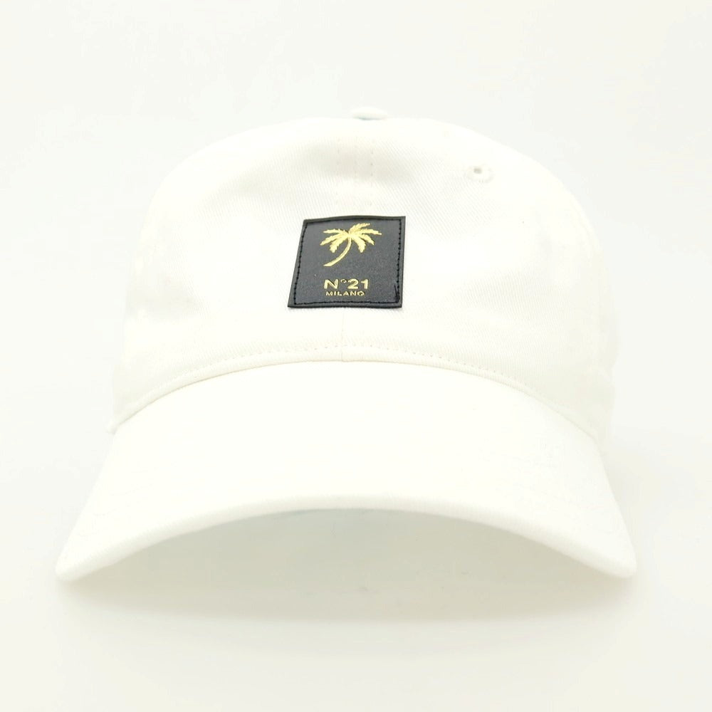 【新品】ヌメロ ヴェントゥーノ N°21 コットン ロゴ BBキャップ ホワイト【 U 】【 状態ランクN 】【 メンズ 】