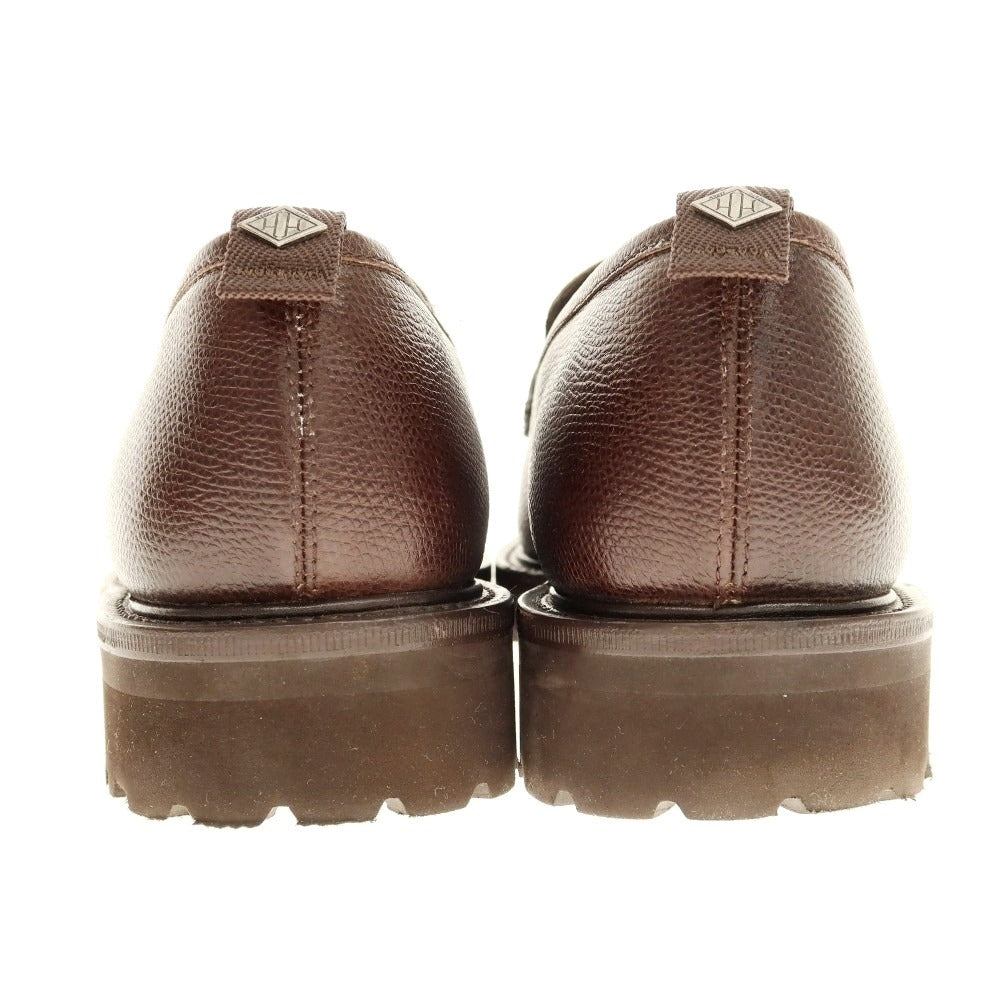 【中古】ダブルエイチ WH コインローファー ブラウン【サイズ8】【 状態ランクA 】【 メンズ 】