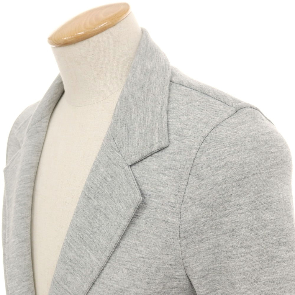 【中古】ダブルジェイケイ wjk ポリエステルコットン ジャージー 2B カジュアルジャケット ライトグレー【サイズS】【 状態ランクB 】【 メンズ 】