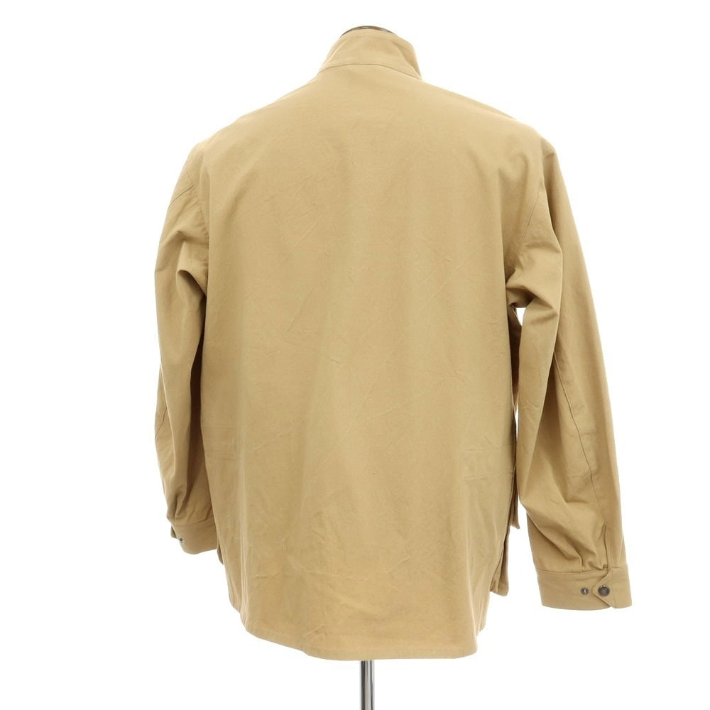 【中古】ユーゲン HEUGN コットン スタンドカラー フィールドジャケット ベージュ【サイズ3】【 状態ランクB 】【 メンズ 】