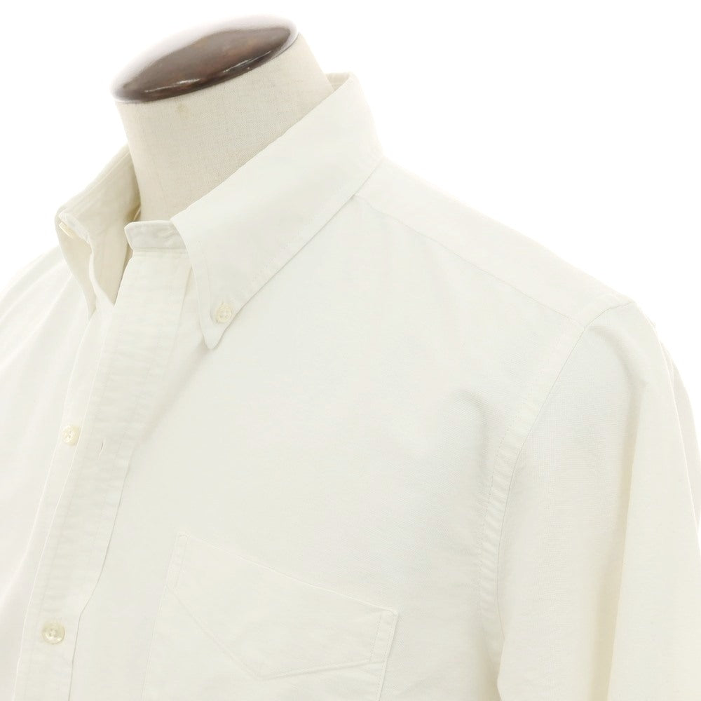 【中古】フリーマンズスポーティングクラブ FREEMANS SPORTING CLUB × INDIVIDUALIZED SHIRT コットン ボタンダウン カジュアルシャツ ホワイト【サイズ16 1/2】【 状態ランクC 】【 メンズ 】