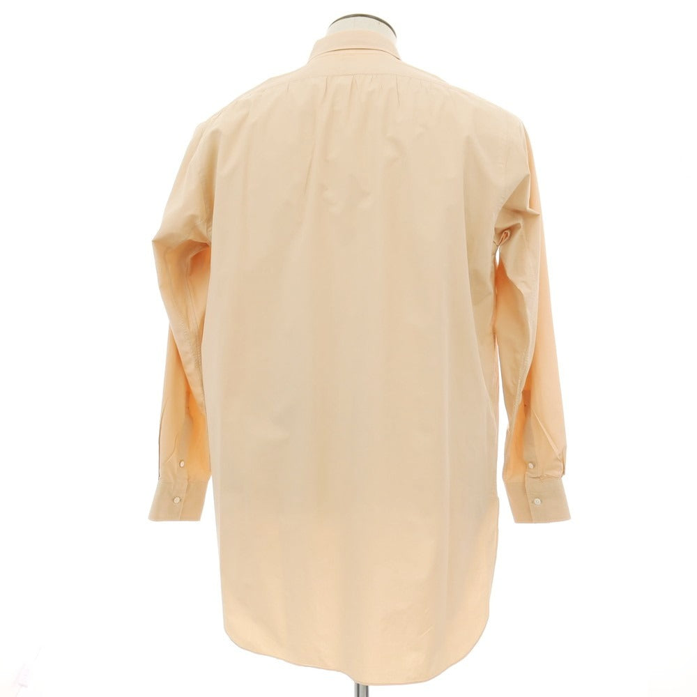 【中古】ユーゲン HEUGN コットン レギュラーカラー カジュアルシャツ ベージュ【サイズ3】【 状態ランクC 】【 メンズ 】