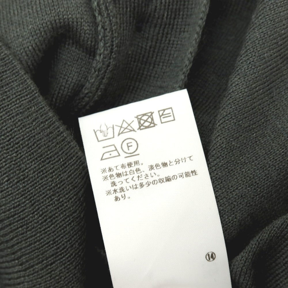 【中古】ルメール LEMAIRE 2WAY ハイゲージ アクリルウール カーディガン ダークグレー【 M 】【 状態ランクB 】【 メンズ 】