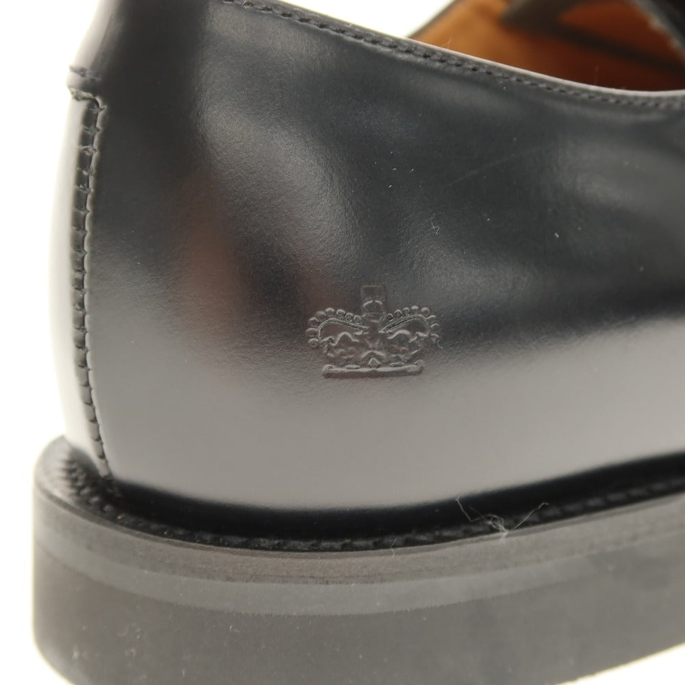 【中古】【未使用】サンダース SANDERS × FREEMANS SPORTING CLUB MILITARY COLLECTION ドレスシューズ ブラック【サイズ7 1/2】【 状態ランクS 】【 メンズ 】