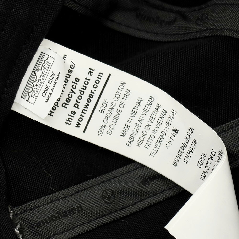 【中古】パタゴニア patagonia コットン BBキャップ ブラック【 ONE 】【 状態ランクB 】【 メンズ 】