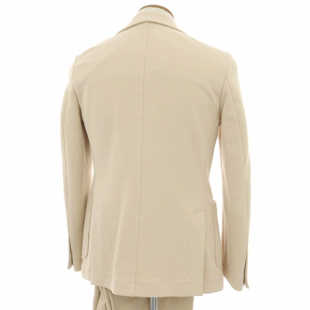 【中古】チルコロ1901 CIRCOLO 1901 コットンジャージー 2つボタンスーツ ベージュ【サイズ上46/下48 】【 状態ランクC 】【 メンズ 】