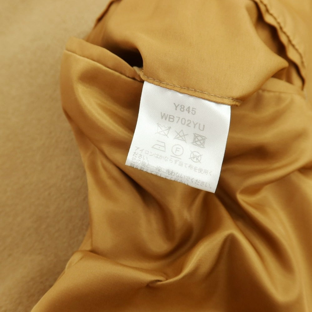 【中古】スリードッツ three dots ウール ステンカラーコート ベージュ【サイズS】【 状態ランクB 】【 メンズ 】