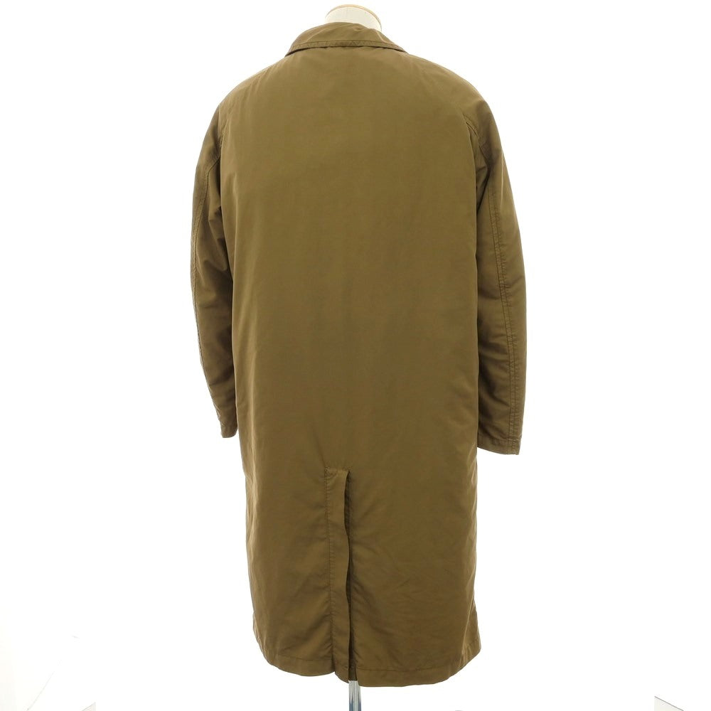 【中古】アスペジ ASPESI ポリエステルナイロン ダブルブレストコート カーキ【サイズS】【 状態ランクC 】【 メンズ 】