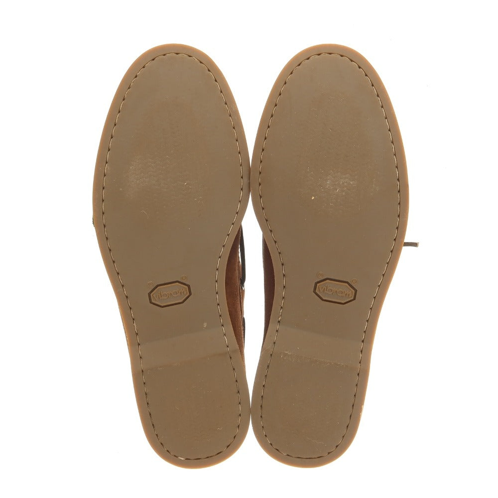 【中古】ブルネロクチネリ Brunello Cucinelli スエード デッキシューズ ブラウン【サイズ41】【 状態ランクA 】【 メンズ 】