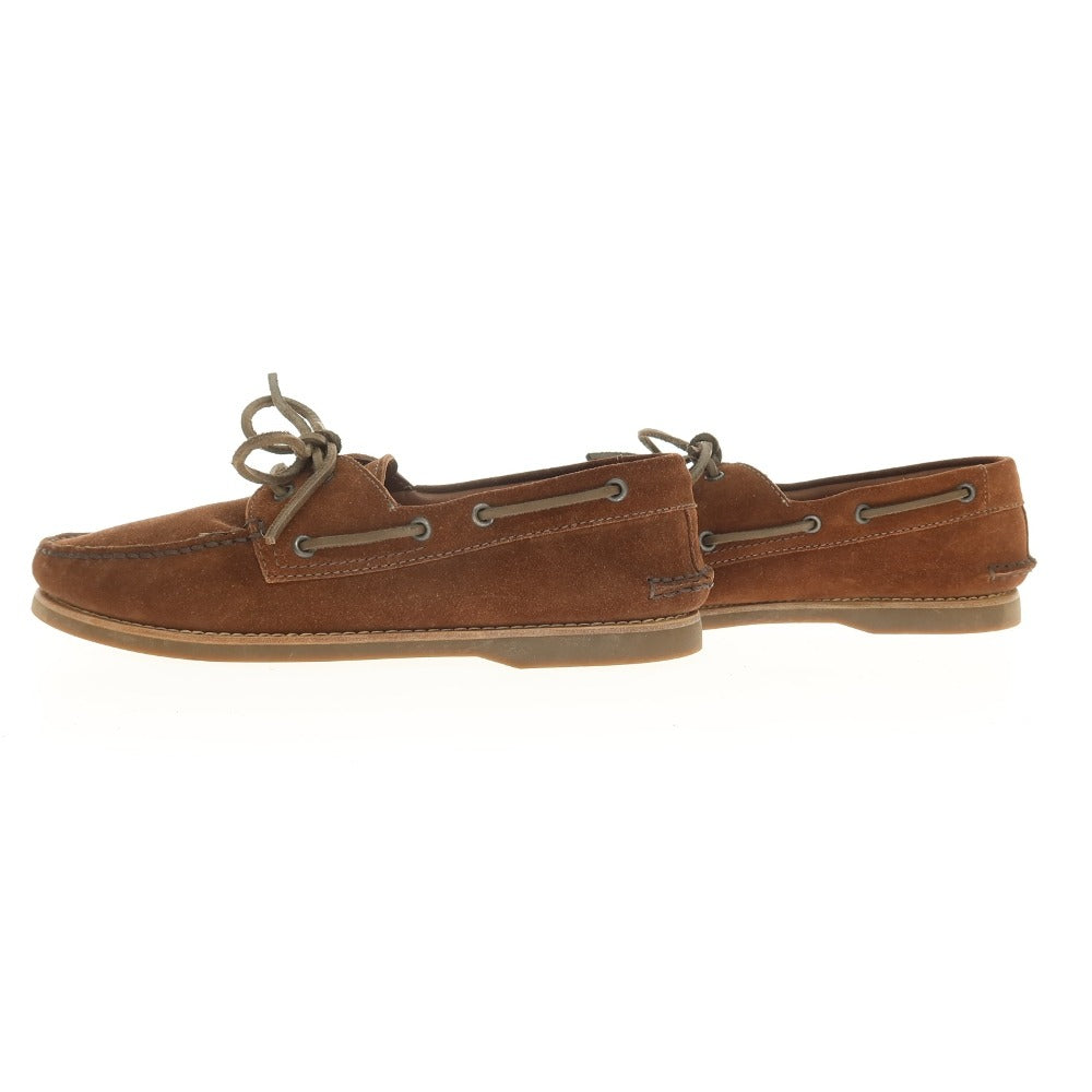 【中古】ブルネロクチネリ Brunello Cucinelli スエード デッキシューズ ブラウン【サイズ41】【 状態ランクA 】【 メンズ 】