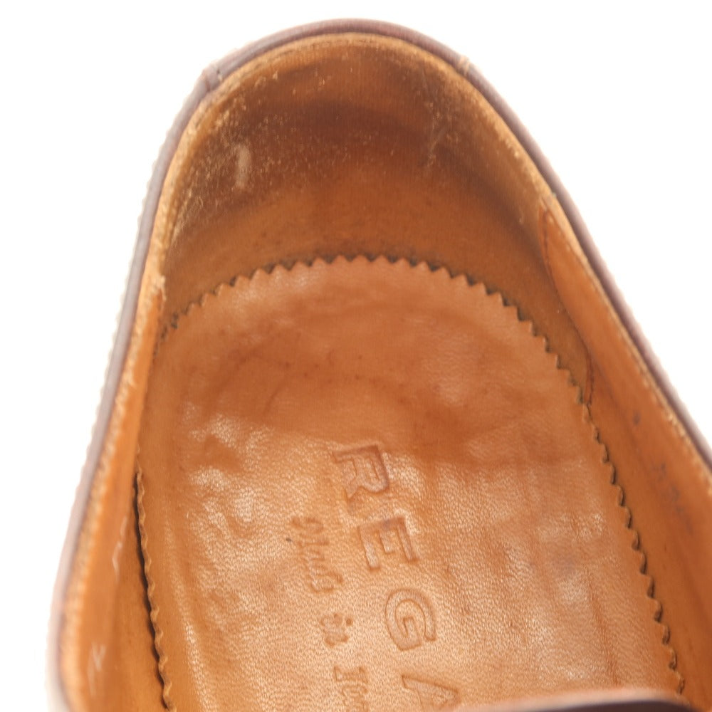 【中古】リーガル REGAL スプリットトゥ ドレスシューズ ダークブラウン【サイズ40】【 状態ランクC 】【 メンズ 】