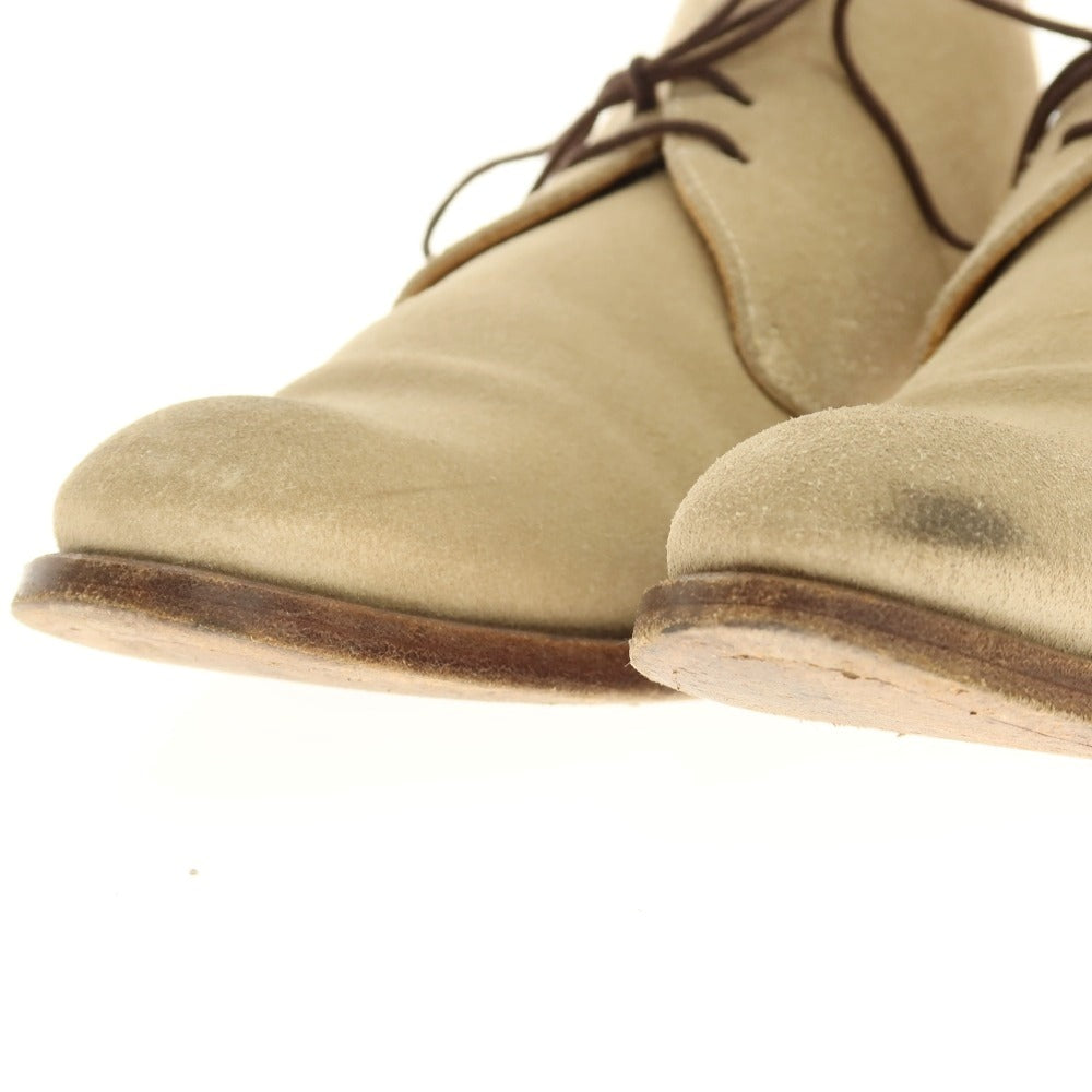 【中古】リーガル REGAL スエード チャッカブーツ ベージュ【サイズ40】【 状態ランクC 】【 メンズ 】