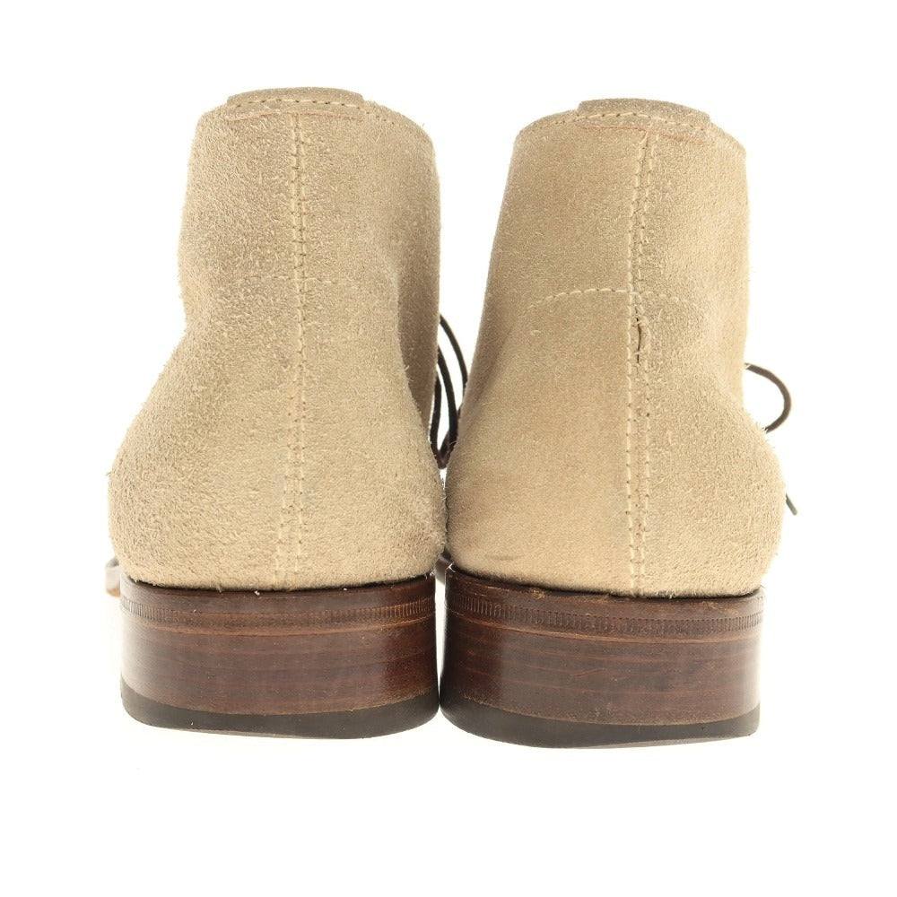 【中古】リーガル REGAL スエード チャッカブーツ ベージュ【サイズ40】【 状態ランクC 】【 メンズ 】