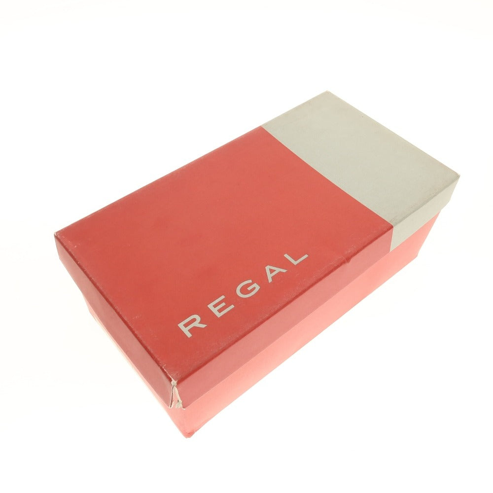 【中古】リーガル REGAL スエード コインローファー ネイビー系【サイズ25】【 状態ランクC 】【 メンズ 】