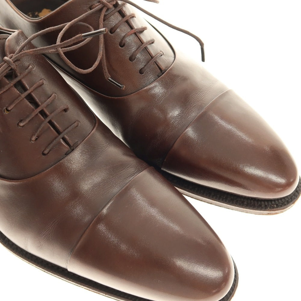 【中古】ジョンストン&マーフィー Johnston & Murphy ストレートチップ ドレスシューズ ブラウン【サイズ7】【 状態ランクB 】【 メンズ 】