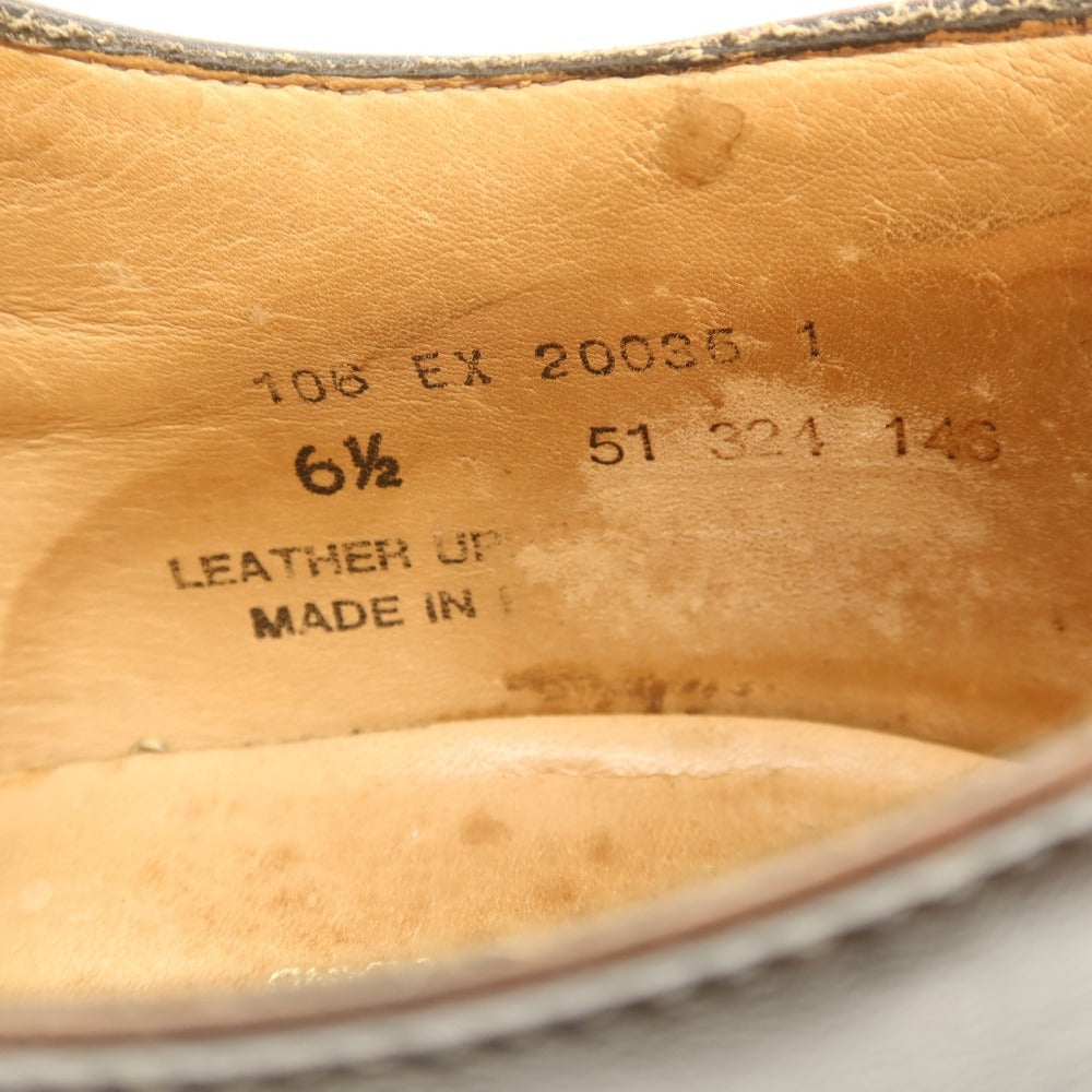 【中古】アルフレッドサージェント Alfred Sargent ドレスシューズ グリーン【サイズ6 1/2】【 状態ランクC 】【 メンズ 】