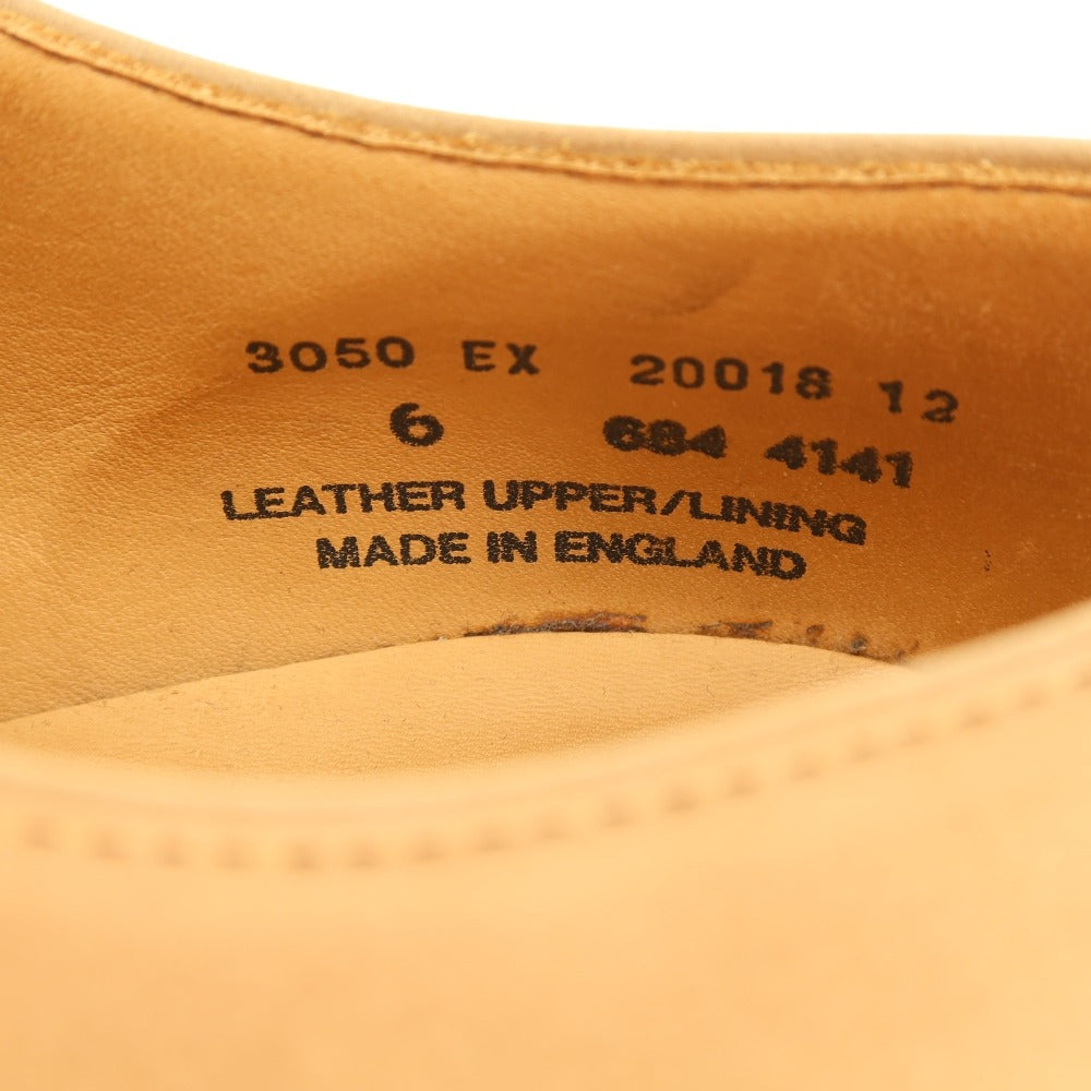 【中古】アルフレッドサージェント Alfred Sargent ドレスシューズ ベージュ【サイズ6】【 状態ランクC 】【 メンズ 】