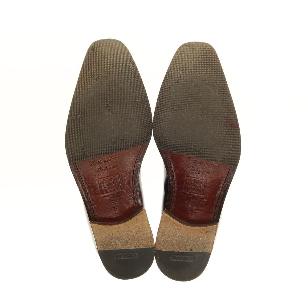 【中古】ア テストーニ a.testoni タッセルローファー パープル【サイズ5 1/2】【 状態ランクC 】【 メンズ 】