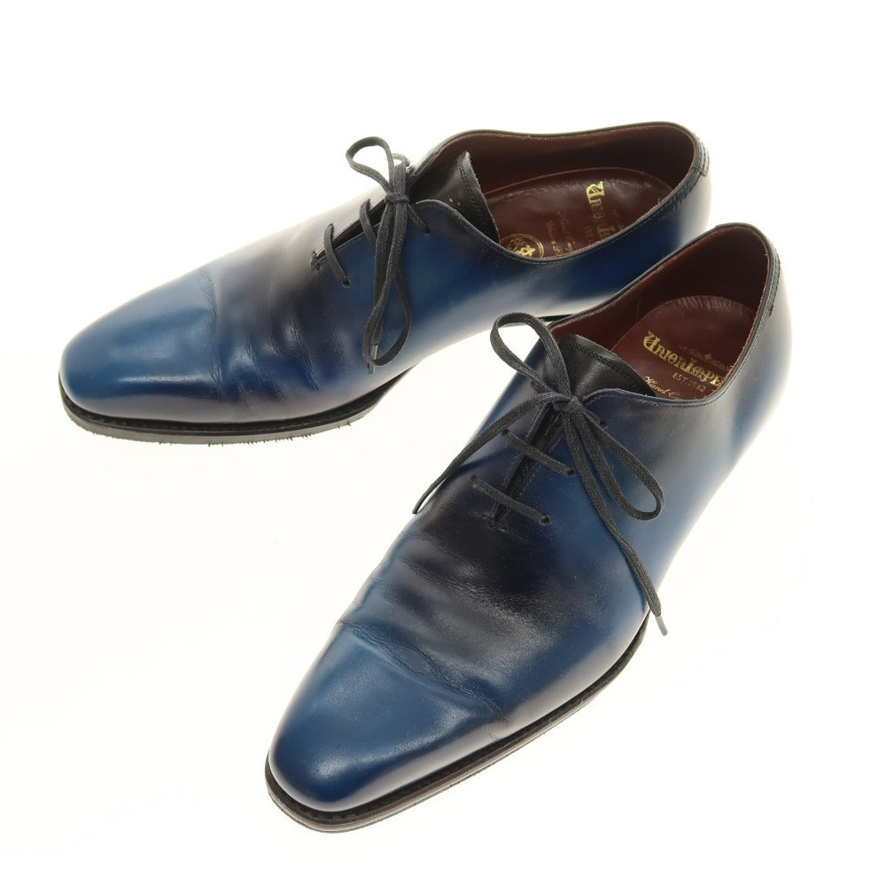 【中古】ユニオンインペリアル UNION IMPERIAL ドレスシューズ ブルー【サイズ6】【 状態ランクB 】【 メンズ 】