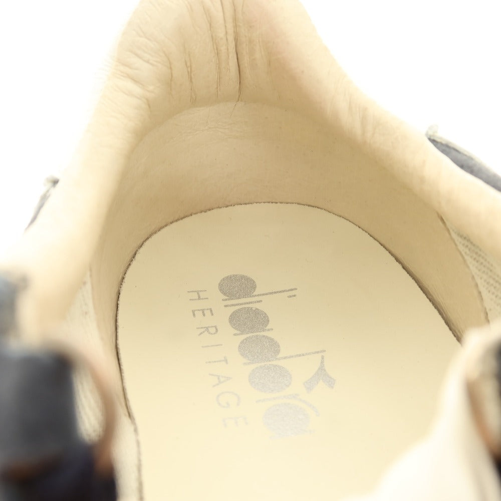 【中古】ディアドラ Diadora スニーカー ネイビー【サイズ27.5】【 状態ランクC 】【 メンズ 】