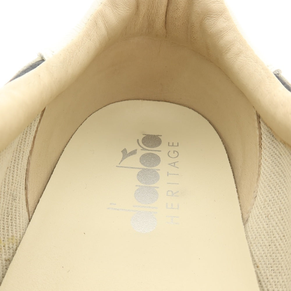 【中古】ディアドラ Diadora スニーカー ネイビー【サイズ27.5】【 状態ランクC 】【 メンズ 】