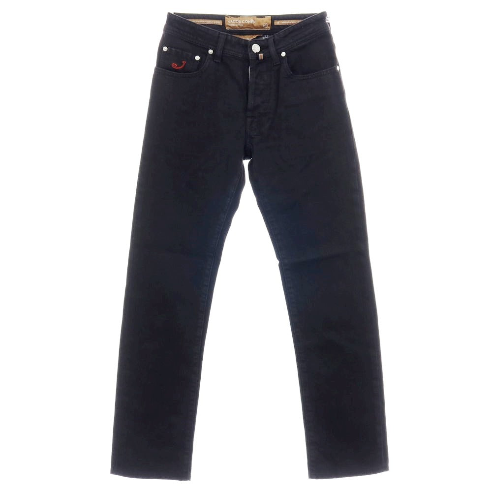 【中古】ヤコブコーエン JACOB COHEN BARD LTD ストレッチ デニムパンツ ジーンズ ブラック【サイズ28】【 状態ランクB 】【 メンズ 】
