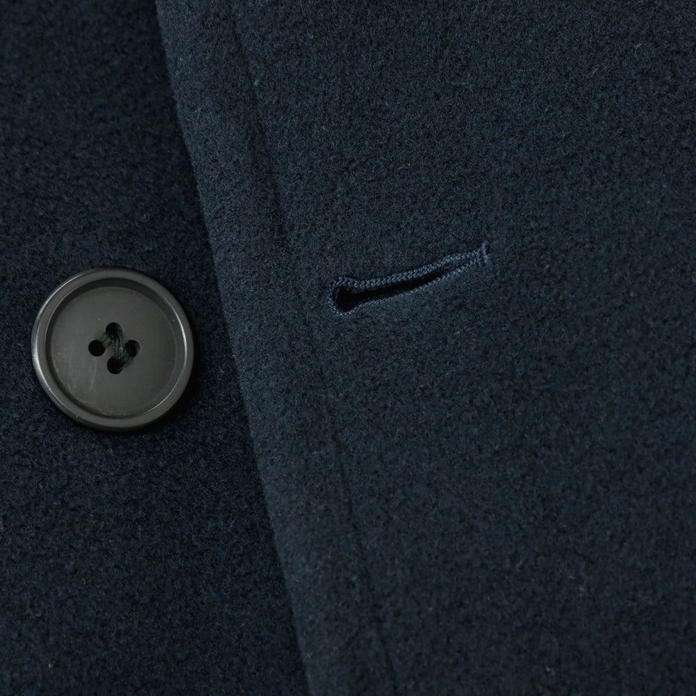 【中古】ジョルジオアルマーニ GIORGIO ARMANI ウール ダブルブレストコート ライトネイビー【サイズ48】【 状態ランクD 】【 メンズ 】