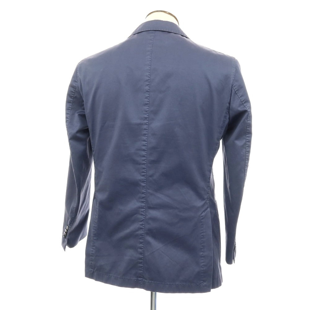 【中古】ボリオリ BOGLIOLI COAT コットン 3B テーラードジャケット スモークブルー【サイズ50】【 状態ランクC 】【 メンズ 】