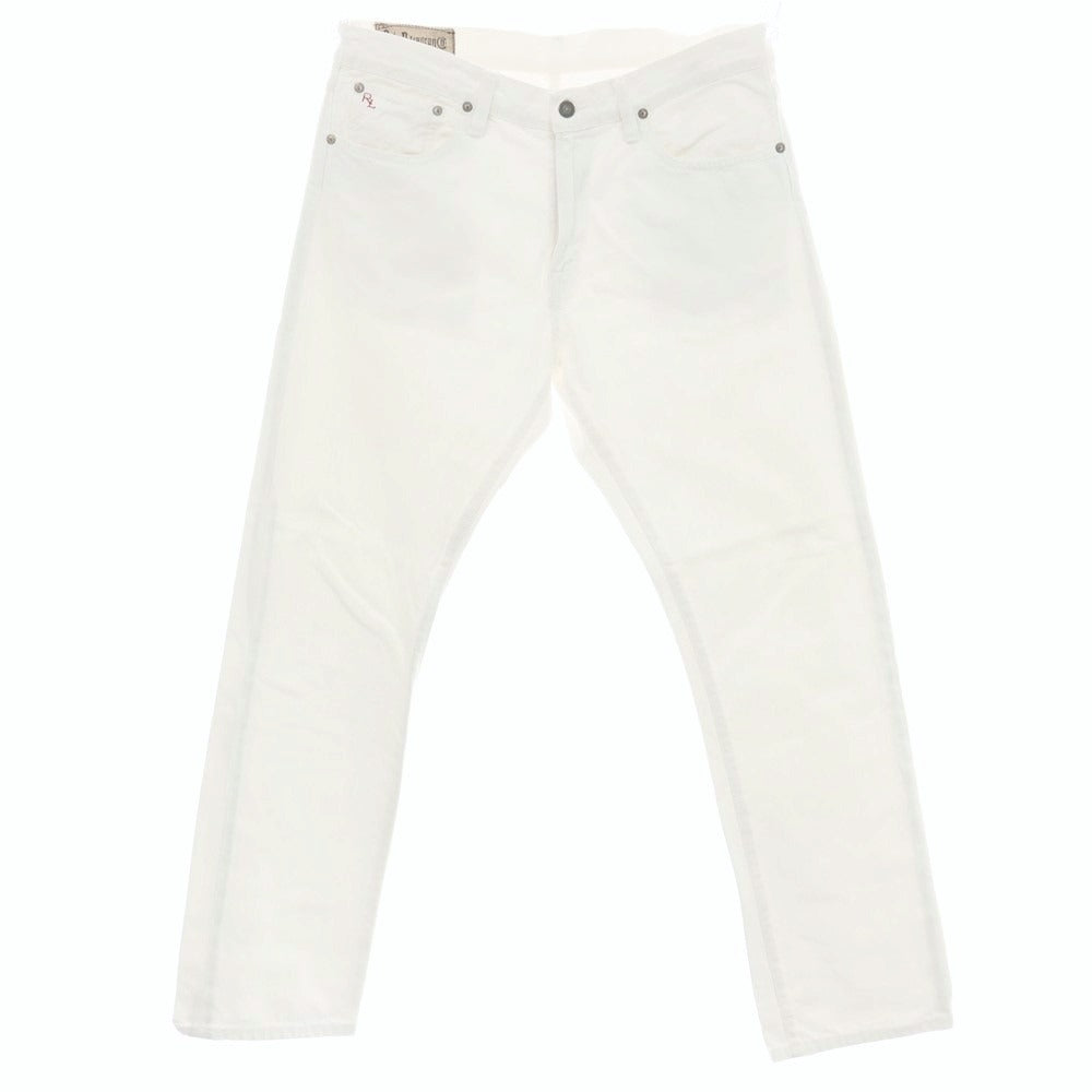 【中古】ポロ ラルフローレン Polo Ralph Lauren VARICK SLIM 625 ストレッチ デニムパンツ ジーンズ ホワイト【サイズ33】【 状態ランクC 】【 メンズ 】