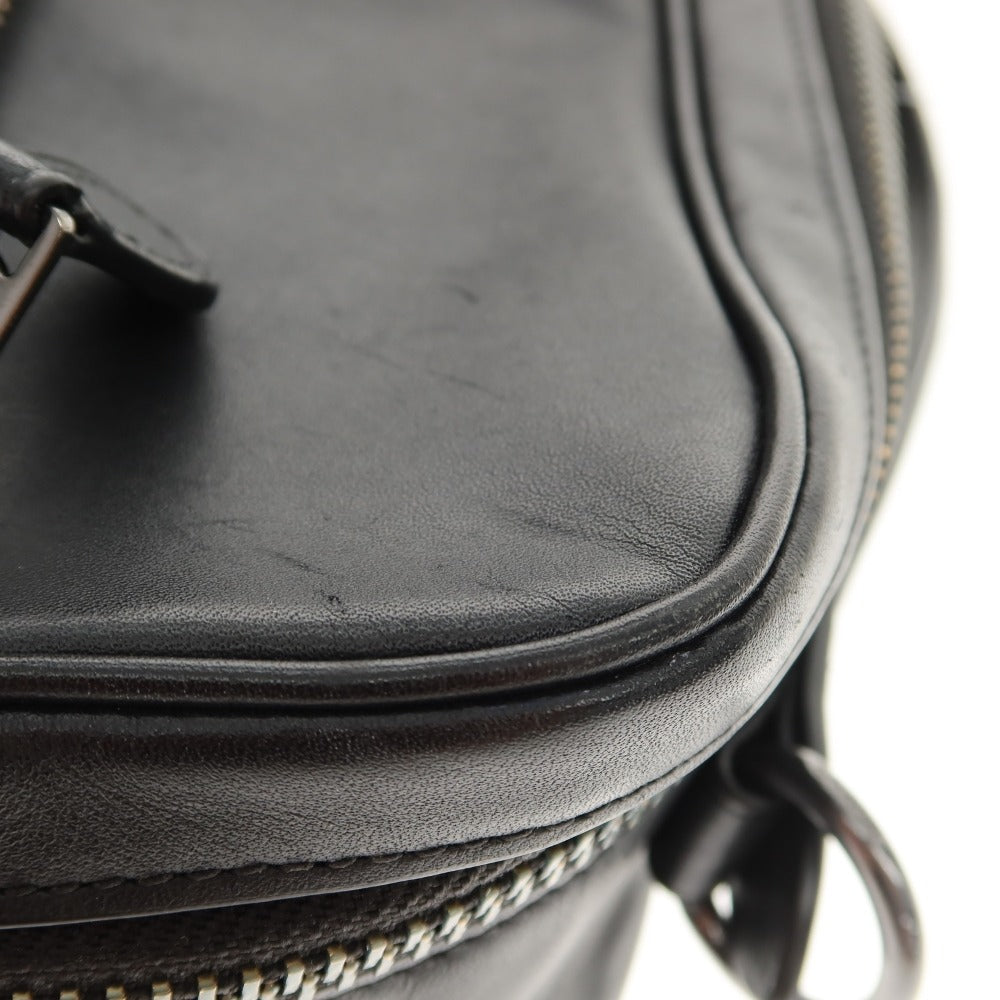 【中古】コーチ COACH C6877 グラハム コンバーチブル レザー バックパック・リュック ブラック【 状態ランクB 】【 メンズ 】