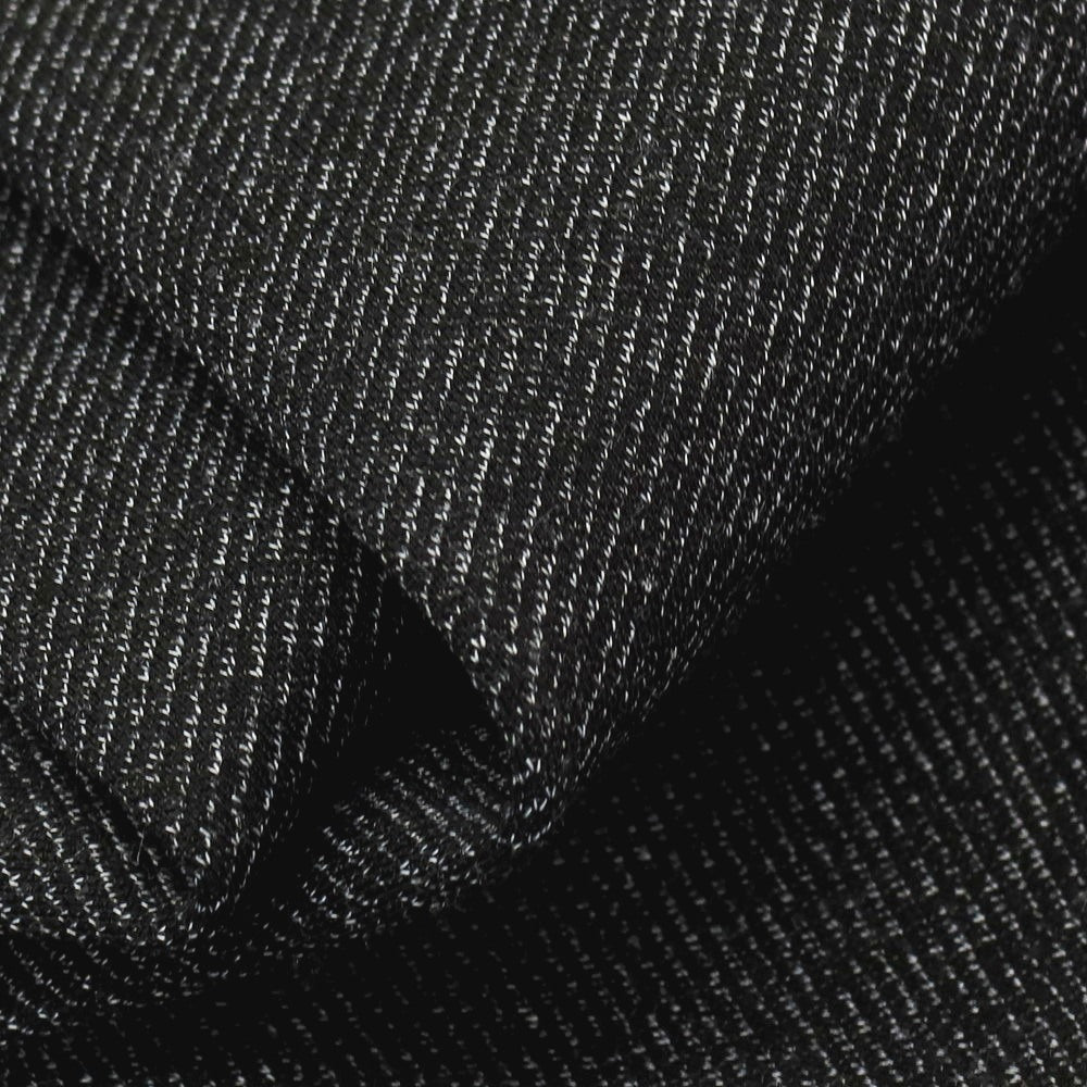 【中古】タケオキクチ TAKEO KIKUCHI レーヨンナイロンポリエステル ジャージー カジュアルスラックスパンツ ブラックxホワイト系【サイズ3】【 状態ランクB 】【 メンズ 】