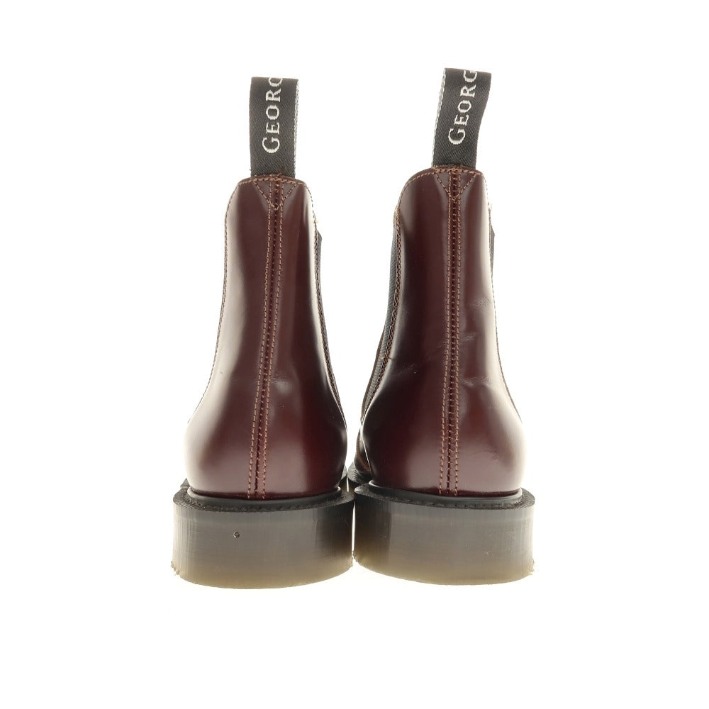 【中古】ジョージコックス GEORGE COX サイドゴアブーツ バーガンディ【サイズ5 1/2】【 状態ランクA 】【 メンズ 】